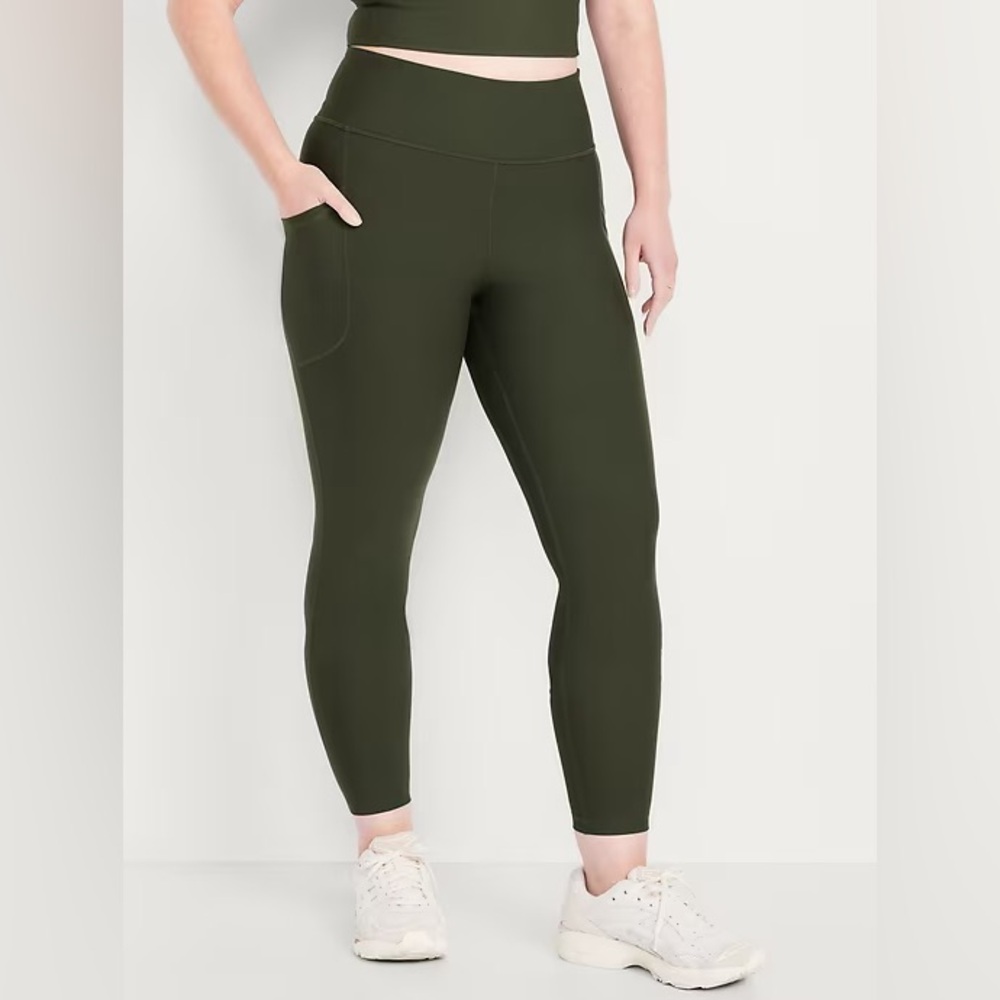 Old Navy Powersoft 7/8 Length High-Rise Go-Dry Leggings XL